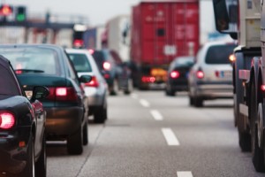 Verkehrsstau auf deutschen Strassen